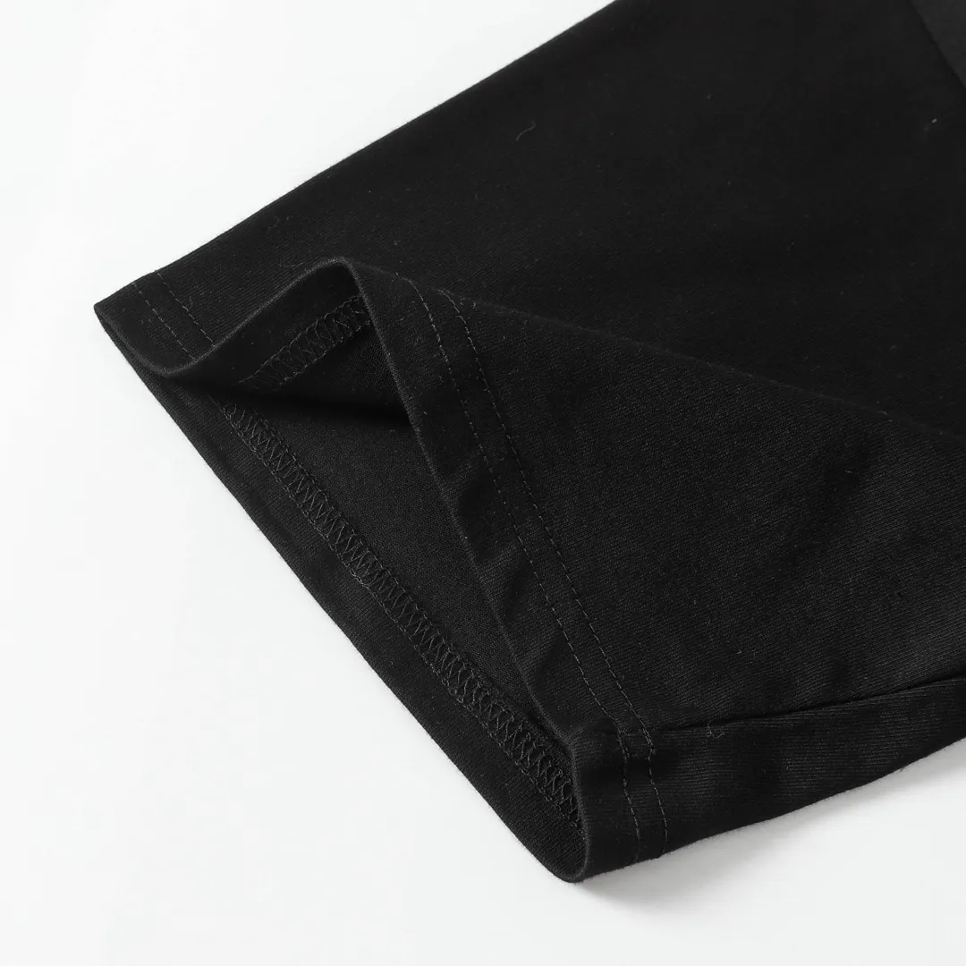 DENIM TEARS kapok new short-sleeved model number: 3295P110 color: black white code number: S M L XL